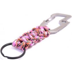 Munkees Multi-function Carabiner with Paracord Keychain